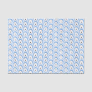 Samoyed Puppy Painting - Cute Original Dog Art Tissue Paper