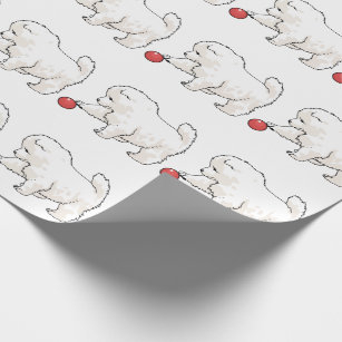 Samoyed Puppy Wrapping Paper