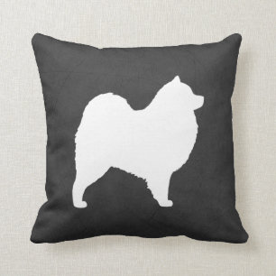 Samoyed Silhouette Cushion