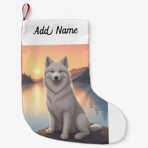 Samoyed Small Christmas Stocking