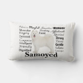 Samoyed Traits Pillow (Back)