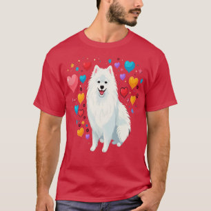 Samoyed Valentine Day T-Shirt