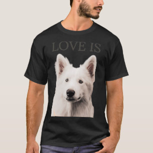 Samoyed  Women Men Kids Dog Mum Dad Love Pet Gift  T-Shirt