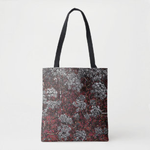 Samphire abstract design tote bag