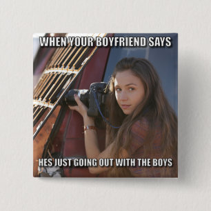 Sample 15 Cm Square Badge