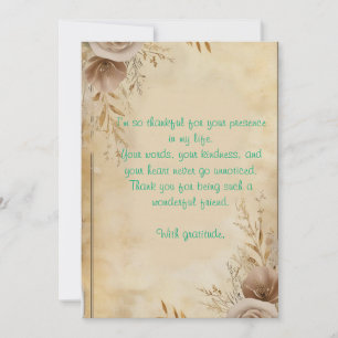 sample message of gratitude invitation