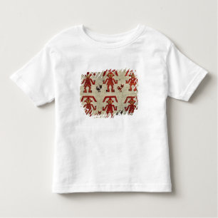 Sample of Lambayeque fabric with a figure Toddler T-Shirt