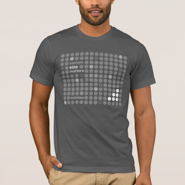 Sample Size Matters - Estimize T-Shirt (Front)