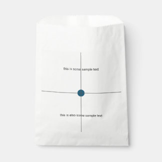sample test favour bags