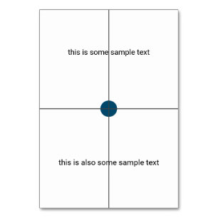 sample test table number