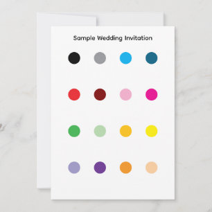 Sample Wedding Invitation