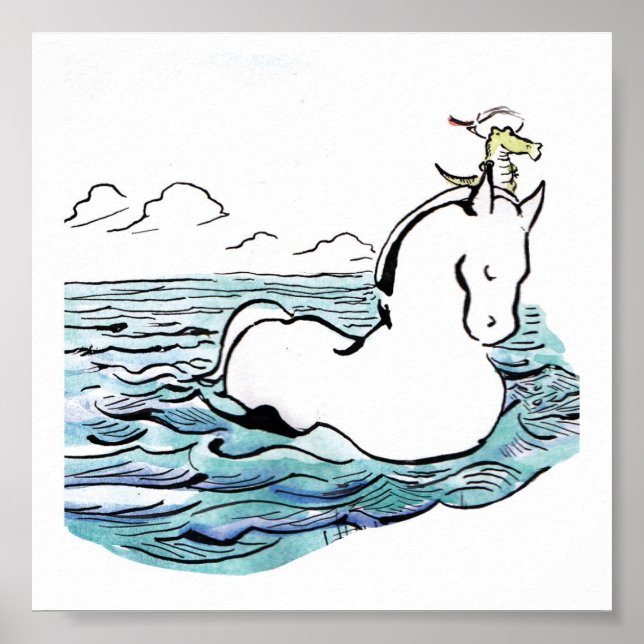 Sampson Sets Sail Print (Front)