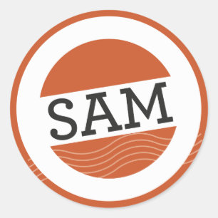 Sam's Envelope Seal Sticker