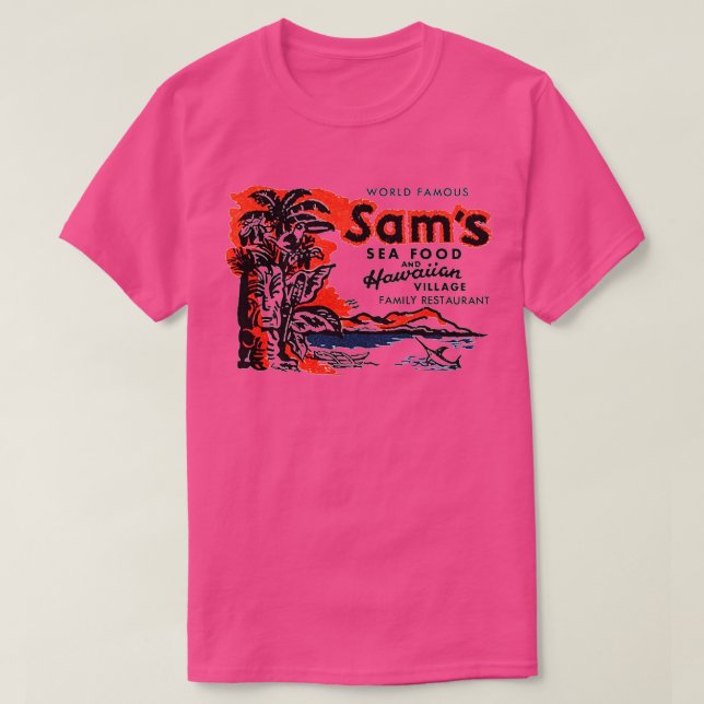 Sams Seafood T-Shirt (Design Front)