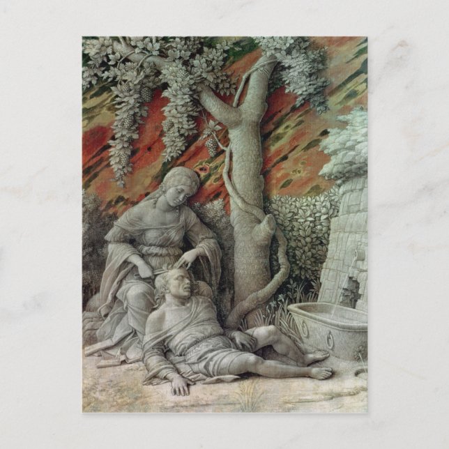 Samson and Delilah, c.1500 Postcard (Front)
