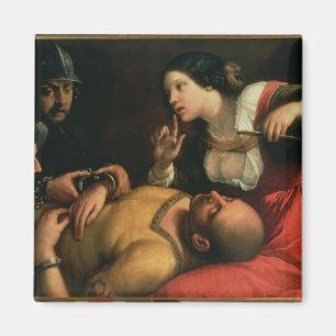 Samson and Delilah Magnet