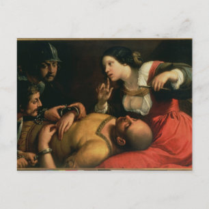 Samson and Delilah Postcard