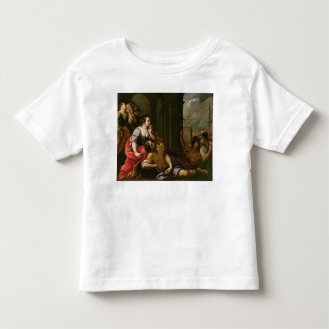 Samson and Delilah Toddler T-Shirt (Front)