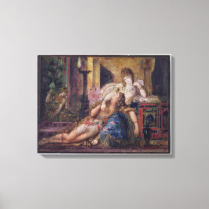 Samson and Delilah (w/c) Canvas Print