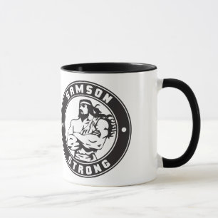 Samson Strong - Bodybuilding Crest Mug