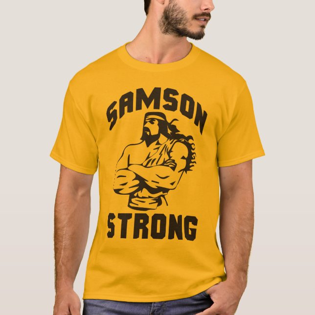Samson Strong - Bodybuilding T-Shirt (Front)