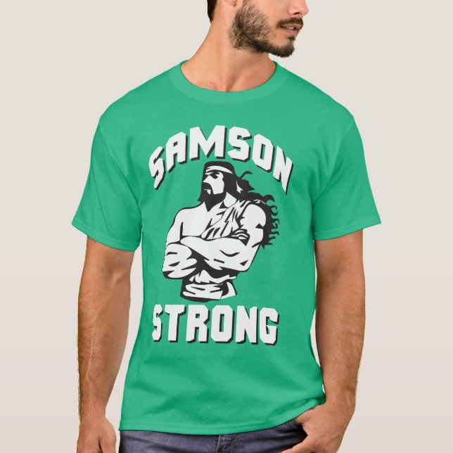 Samson Strong - Bodybuilding T-Shirt (Front)