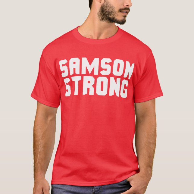 Samson Strong - Bodybuilding T-Shirt (Front)