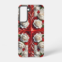Samsung Galaxy S21 Case English Roses