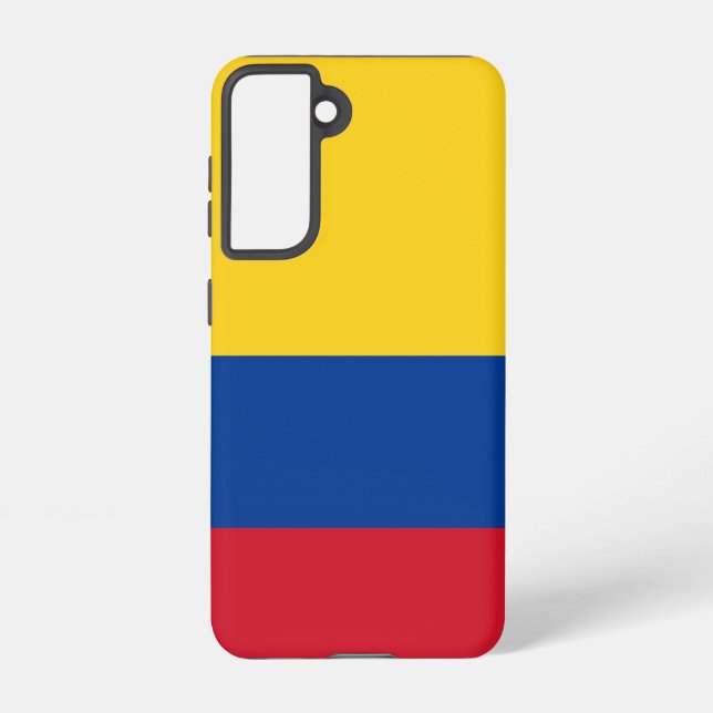 Samsung Galaxy S21 Case Flag of Colombia (Back)