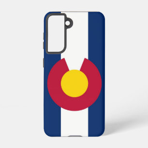 Samsung Galaxy S21 Case Flag of Colorado U.S.A.