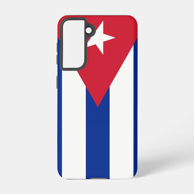 Samsung Galaxy S21 Case Flag of Cuba (Back)