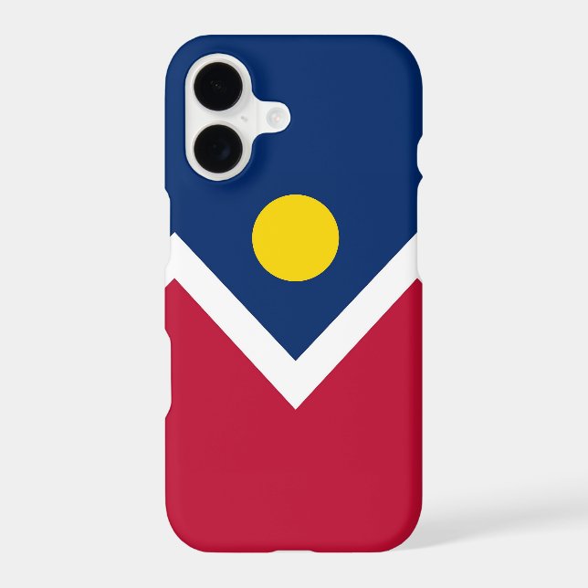 Samsung Galaxy S21 Case Flag of Denver, U.S.A. (Back)