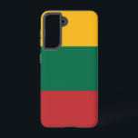 Samsung Galaxy S21 Case Flag of Lithuania<br><div class="desc">Protect your Samsung Galaxy S21 with national pride and vibrant style using our exclusive case featuring the flag of Lithuania! Thoughtfully designed to offer reliable protection while celebrating cultural heritage, this phone case is more than just a practical accessory—it’s a tribute to Lithuania’s identity. Featuring the bold and colourful Lithuanian...</div>