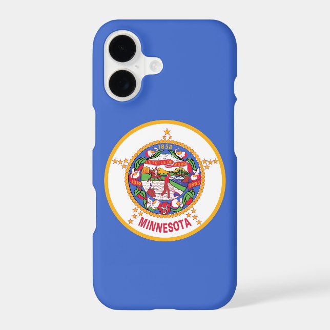 Samsung Galaxy S21 Case Flag of Minnesota (Back)