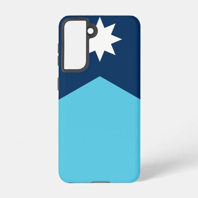 Samsung Galaxy S21 Case Flag of Minnesota (Back)