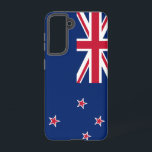 Samsung Galaxy S21 Case Flag of New Zealand<br><div class="desc">Protect your Samsung Galaxy S21 with style and national pride using our exclusive case featuring the flag of New Zealand! Crafted with exceptional attention to detail, this case is more than just a phone cover; it’s a tribute to New Zealand’s rich heritage and cultural identity. The vibrant design prominently showcases...</div>