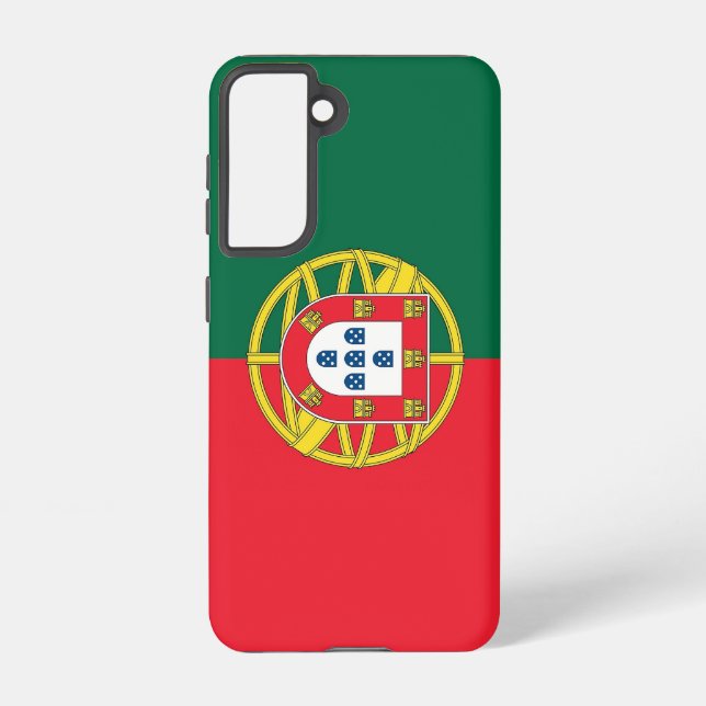 Samsung Galaxy S21 Case Flag of Portugal (Back)