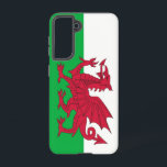Samsung Galaxy S21 Case Flag of Wales<br><div class="desc">Introducing our Samsung Galaxy S21 case featuring the flag of Wales, designed to combine protection with Welsh cultural pride! Crafted with meticulous attention to detail, this case celebrates Wales' rich heritage and national identity. The design prominently features the iconic red dragon on a green and white field, symbolising the country's...</div>