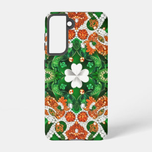 Samsung Galaxy S21 Case Irish Colours
