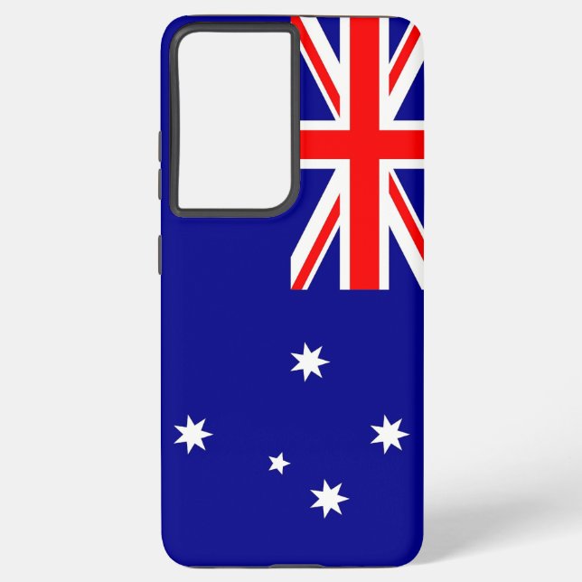 Samsung Galaxy S21 Plus Case flag of Australia (Back)