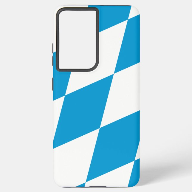 Samsung Galaxy S21 Plus Case flag of Bavaria (Back)