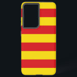 Samsung Galaxy S21 Plus Case flag of Catalonia<br><div class="desc">Add a touch of Catalonian pride to your everyday essentials with our exclusive Samsung Galaxy S21 Plus case featuring the flag of Catalonia! Crafted with meticulous attention to detail, this phone case is more than just a functional item; it’s a celebration of Catalonia’s heritage and cultural pride. The vibrant design...</div>