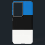 Samsung Galaxy S21 Plus Case flag of Estonia<br><div class="desc">Add a touch of Estonian pride to your mobile accessories with our exclusive Samsung Galaxy S21 Plus case featuring the flag of Estonia! Crafted with meticulous attention to detail, this phone case is more than just a protective cover; it’s a celebration of Estonia’s national spirit and cultural heritage. The bold...</div>