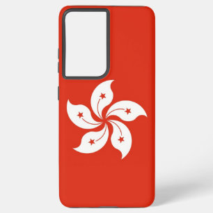 Samsung Galaxy S21 Plus Case flag of Hong Kong