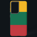 Samsung Galaxy S21 Plus Case flag of Lithuania<br><div class="desc">Protect your Samsung Galaxy S21 Plus with elegance and national pride using our exclusive case featuring the flag of Lithuania! Carefully crafted to blend robust protection with cultural significance, this phone case is more than just a cover—it’s a bold tribute to Lithuania’s national identity. Displaying the vivid and iconic Lithuanian...</div>