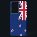 Samsung Galaxy S21 Plus Case flag of New Zealand<br><div class="desc">Protect your Samsung Galaxy S21 Plus while celebrating your heritage with our exclusive case featuring the flag of New Zealand! Crafted with meticulous attention to detail, this case is more than just a protective cover; it’s a vibrant tribute to New Zealand’s cultural pride and history. The dynamic design prominently showcases...</div>
