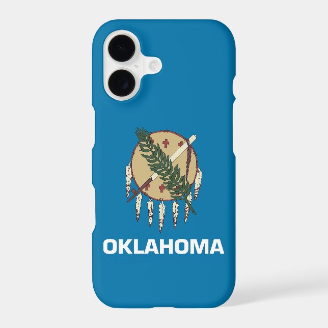 Samsung Galaxy S21 Plus Case Flag of Oklahoma (Back)