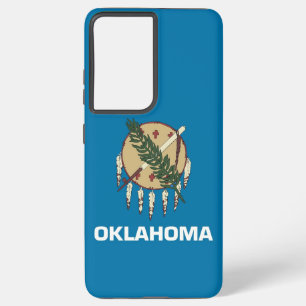 Samsung Galaxy S21 Plus Case Flag of Oklahoma