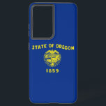 Samsung Galaxy S21 Plus Case Flag of Oregon<br><div class="desc">Enhance your Samsung Galaxy S21 Plus with our custom phone cover inspired by the spirit of Oregon! Crafted to celebrate Oregon's natural beauty and heritage, this phone cover can feature iconic symbols associated with the state. Consider elements such as majestic landscapes, iconic landmarks like Mount Hood or Crater Lake, or...</div>
