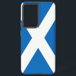 Samsung Galaxy S21 Plus Case Scotland flag<br><div class="desc">Introducing our Samsung Galaxy S21 Plus case featuring the flag of Scotland, designed to combine excellent protection with a celebration of Scottish pride! Crafted with meticulous attention to detail, this case honours Scotland's rich cultural heritage. The design prominently features the iconic blue background with the white Saint Andrew's cross, symbolising...</div>